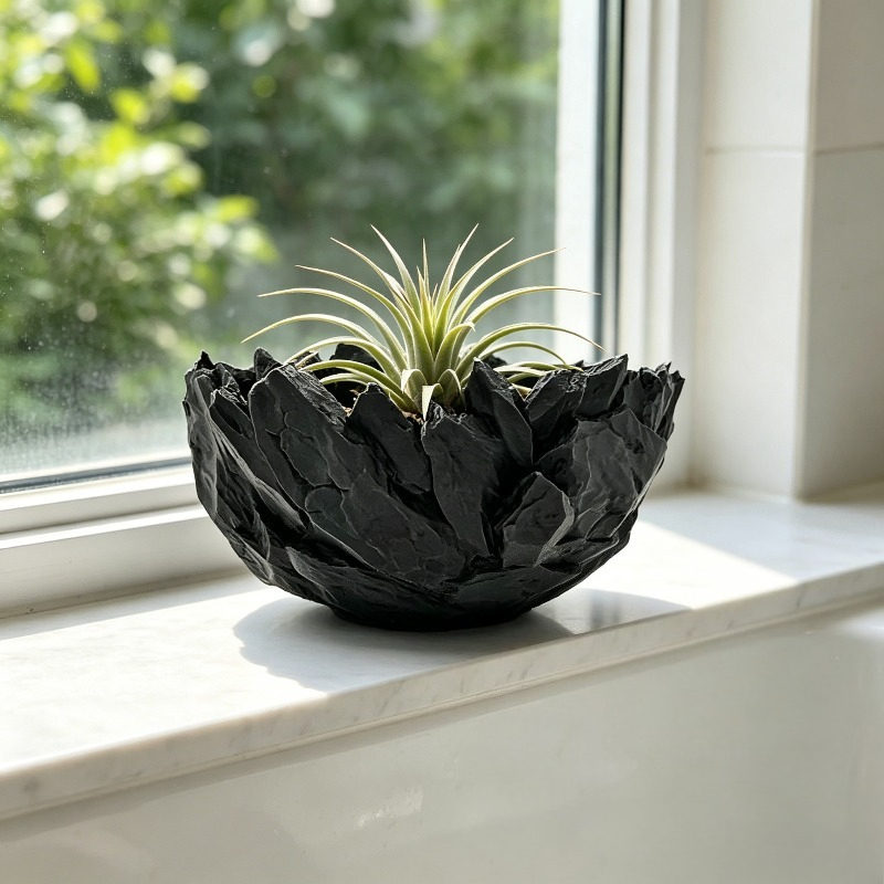 Cactus Mix Pot - Plant Pot Large Caliber Stone Texture