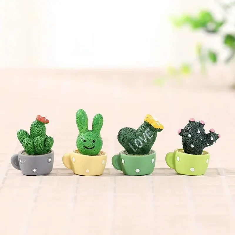 4PCS/Set Animal Cactus Small P - Cactus Mix Pot ulasan dan harga